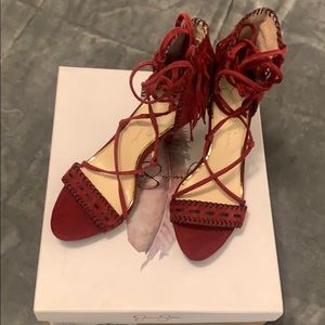 Jessica Simpson Mareya Tie Up Heels